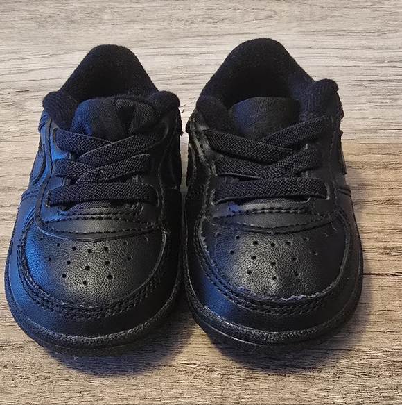 Nike Force 1 Crib Baby Booties - Picture 2 of 5